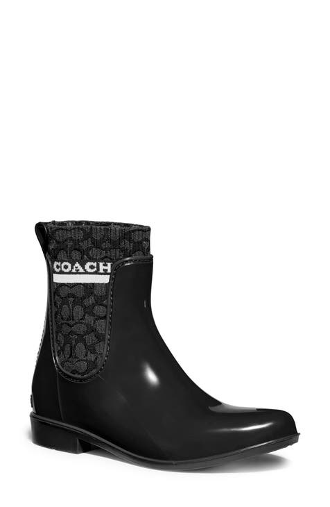 Introducir 63+ imagen coach waterproof boots