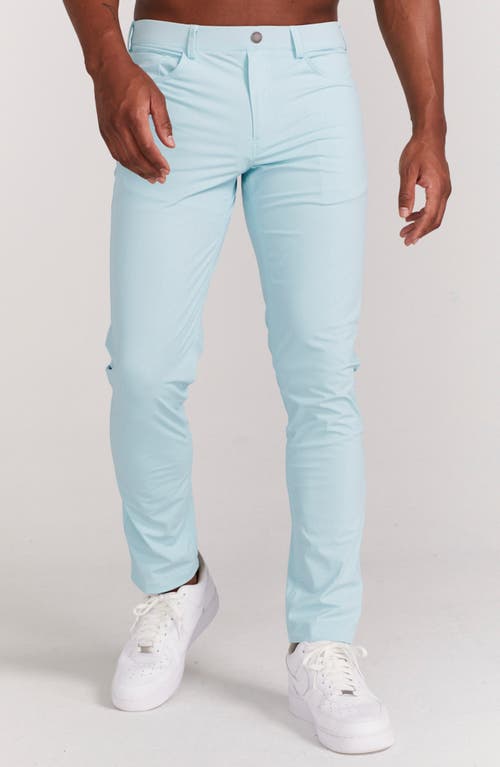 Shop Redvanly Kent Pull-on Golf Pants In Canal Blue