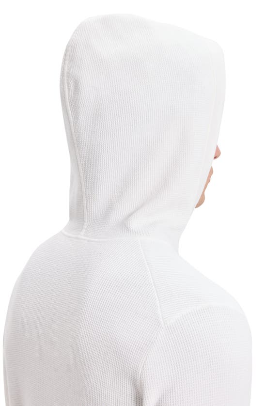 Shop Theory Myhlo Cotton Blend Hoodie In Ivory