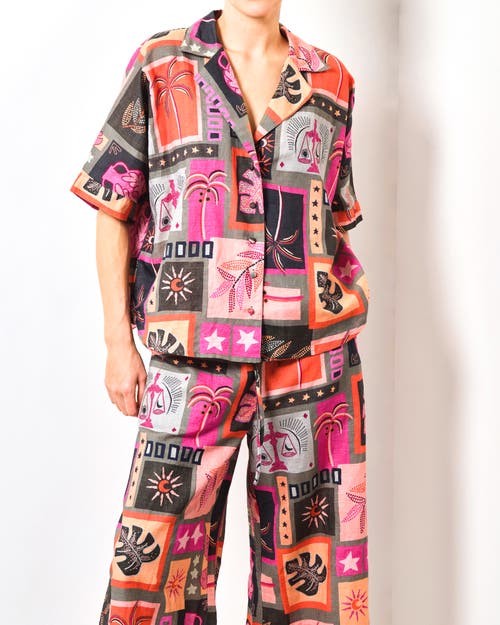 Walnut Melbourne Tropez Shirt In Tarot