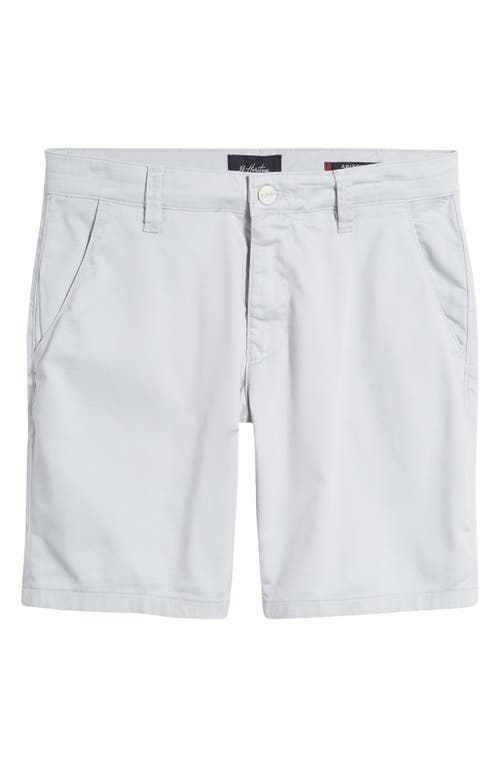 Arizona CoolMax Slim Fit Flat Front Chino Shorts in Gray Dawn Coolmax