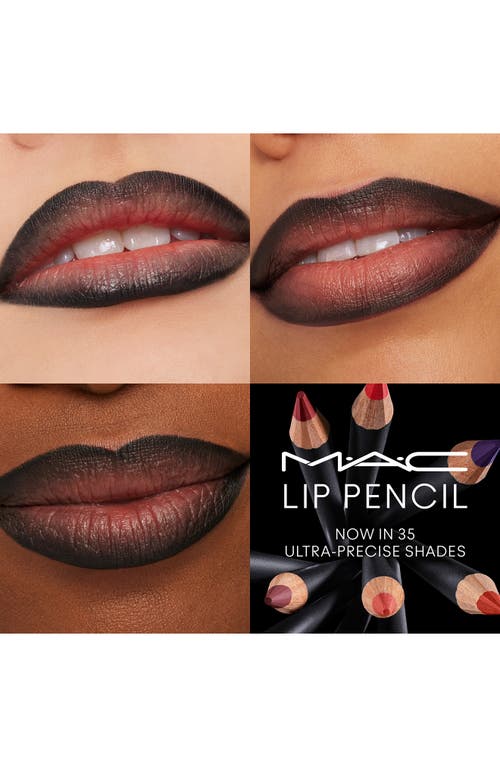 Mac Cosmetics Lip Liner Pencil In Caviar