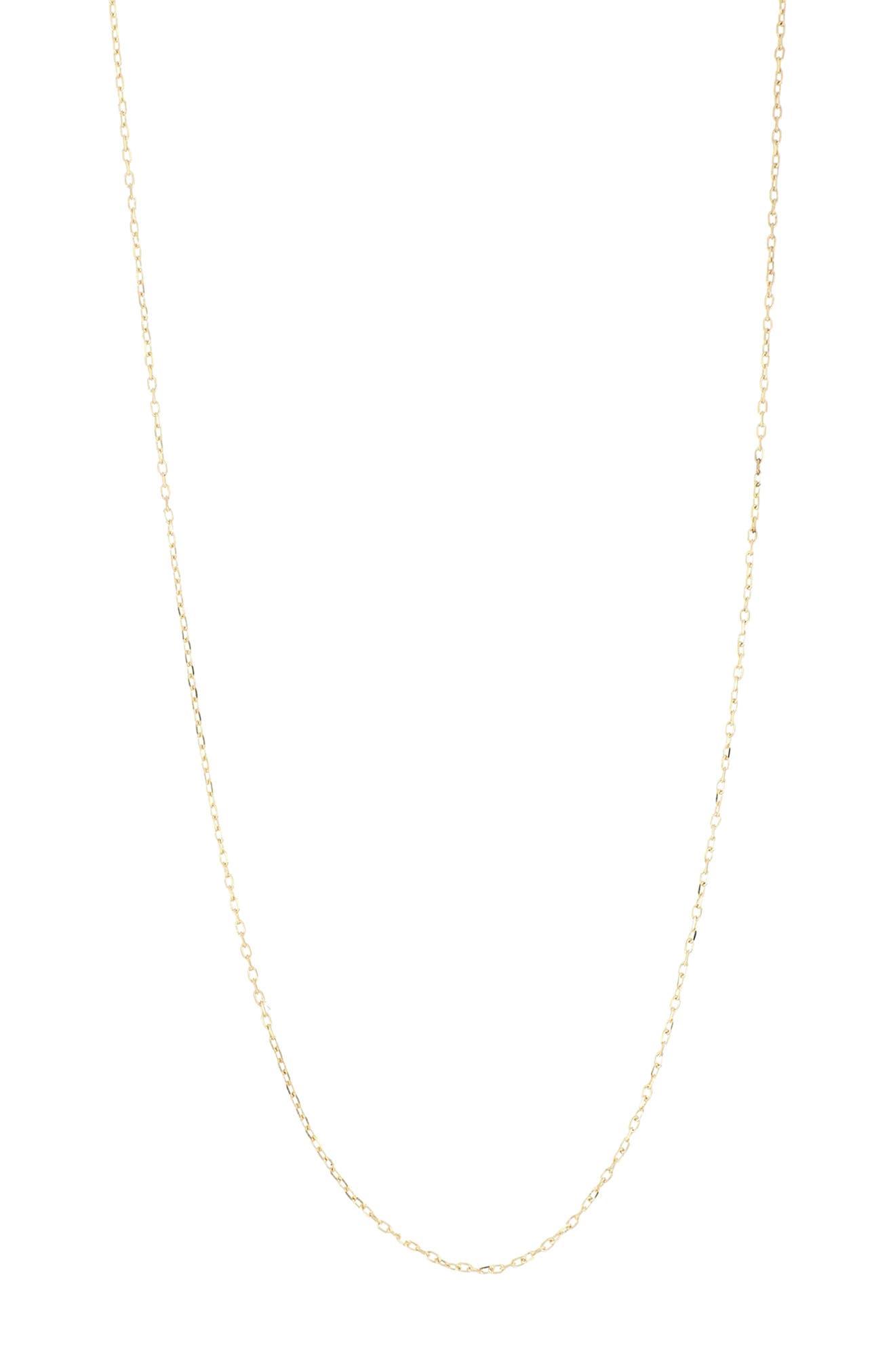 Bony Levy 14K Gold Thin Rolo Chain 