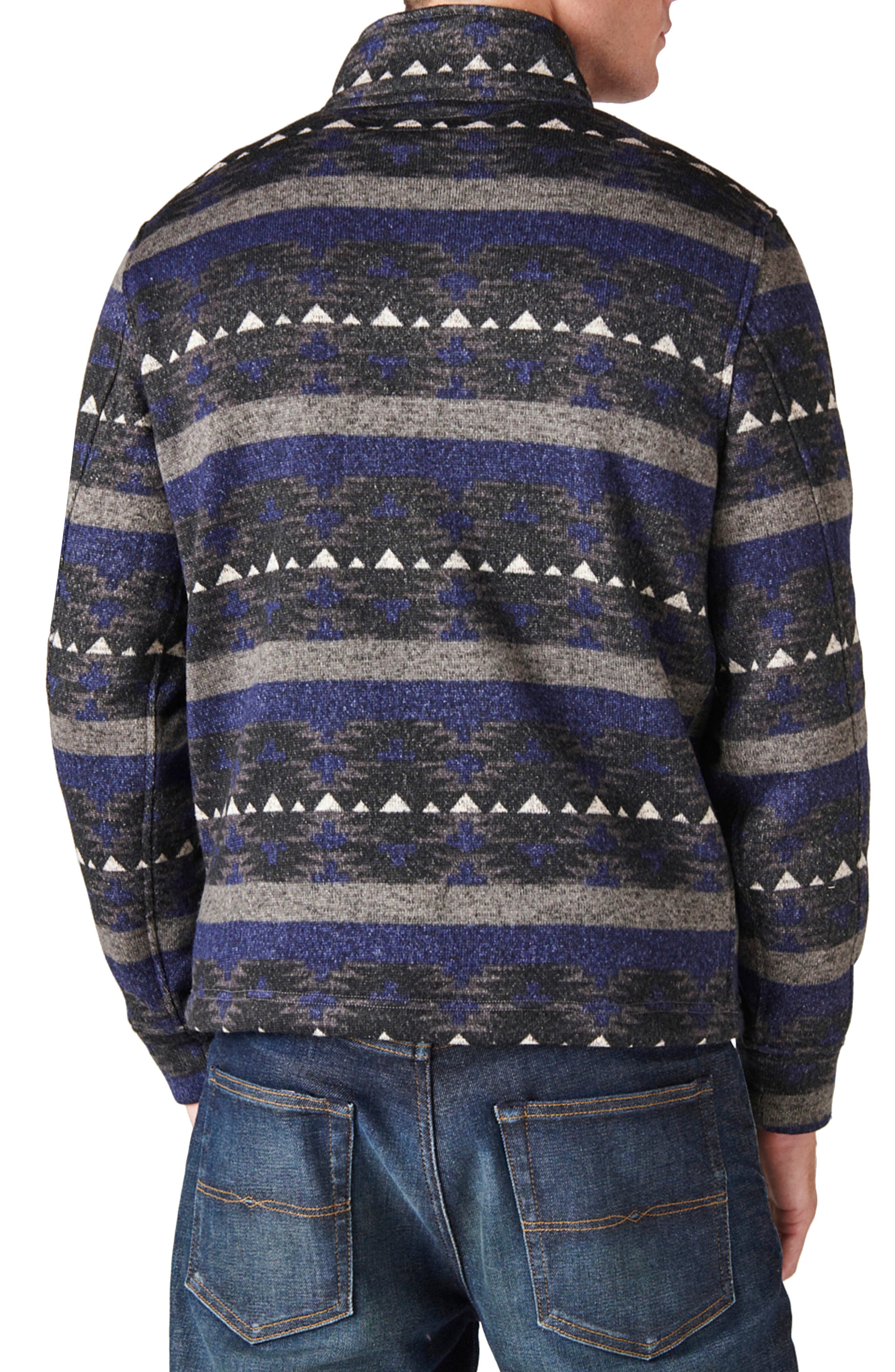 Lucky Brand Fair Isle Quarter Zip Pullover Nordstrom