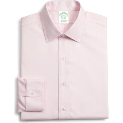 Brooks Brothers Milano Slim Fit Print Dress Shirt