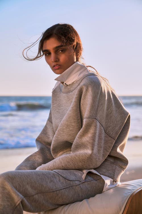 ANSEA ANSEA THE REVERSIBLE SWEATSHIRT 