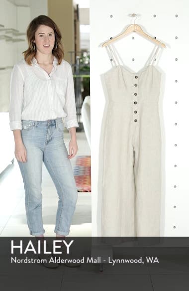 reformation torta jumpsuit