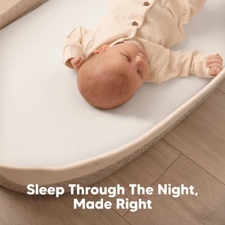 Keababies 2-pack Isla Fitted Bassinet Sheets In Soft White