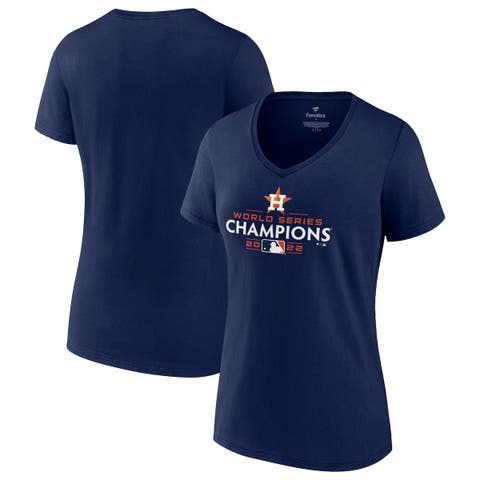 Women's Los Angeles Dodgers Tommy Bahama Navy Cassia Stripe V-Neck T-Shirt