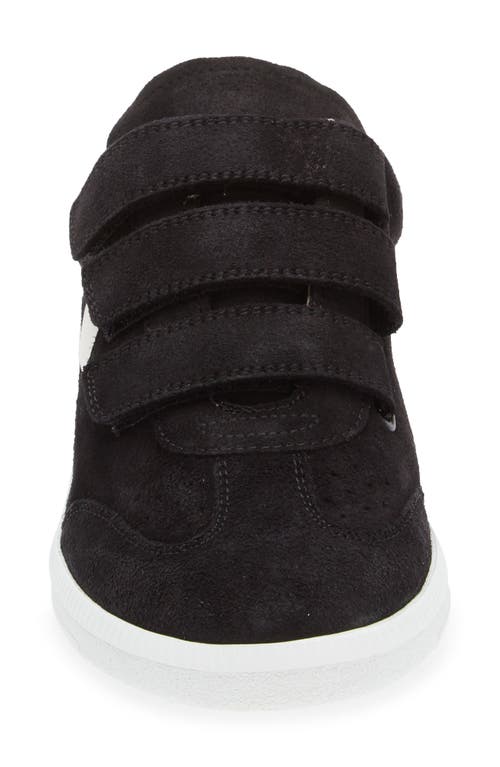 Shop Isabel Marant Beth Sneaker In Black/ecru