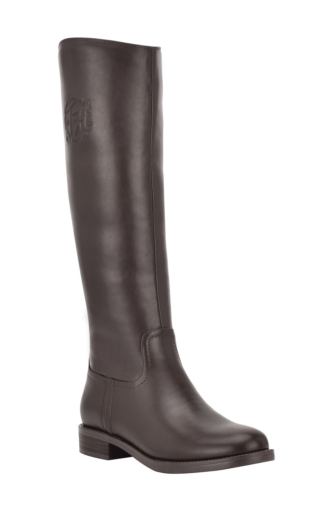 brown and black tommy hilfiger boots
