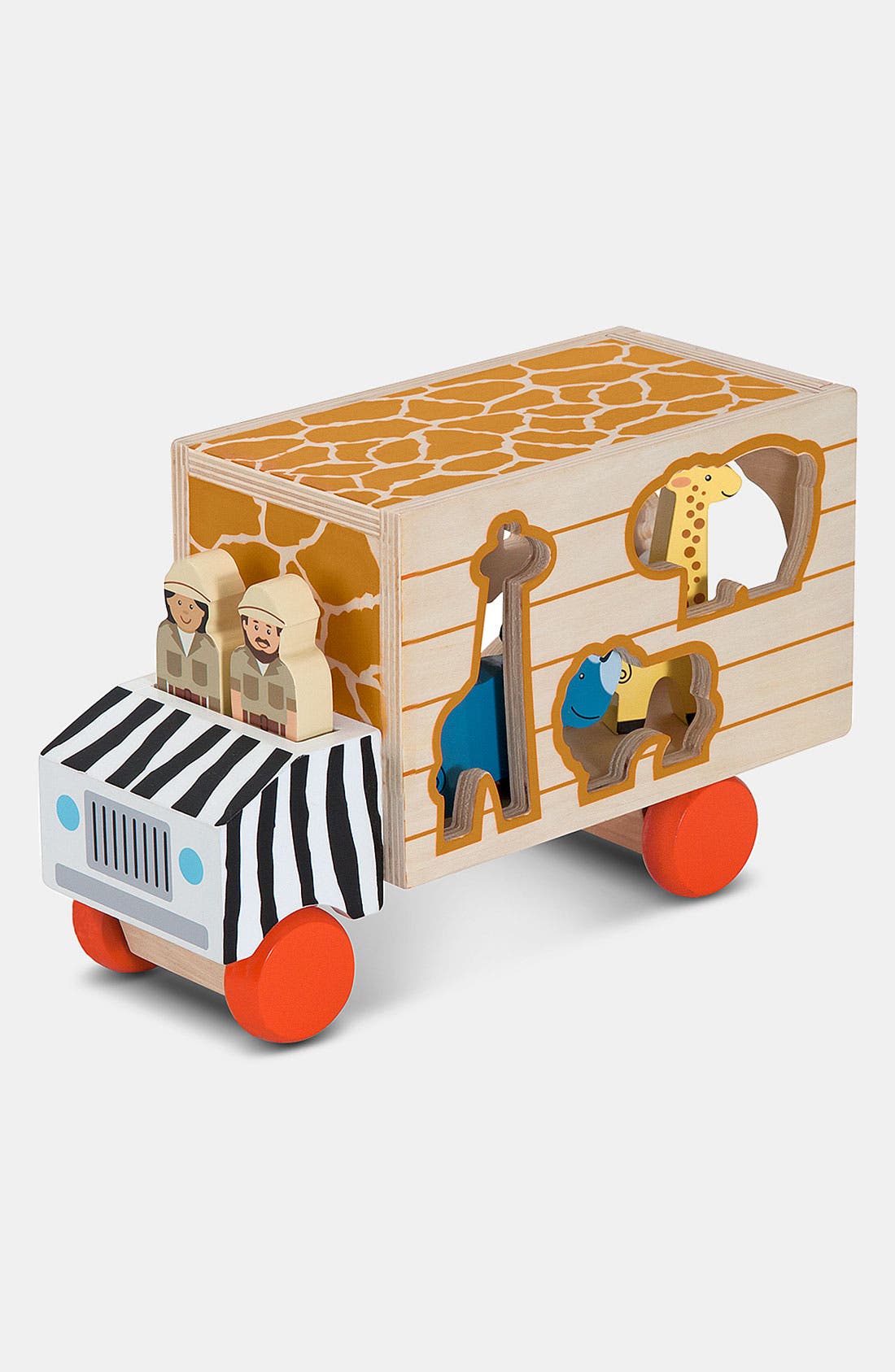 Melissa & Doug 'Animal Rescue' Shape Sorting Wooden Truck Toy Nordstrom