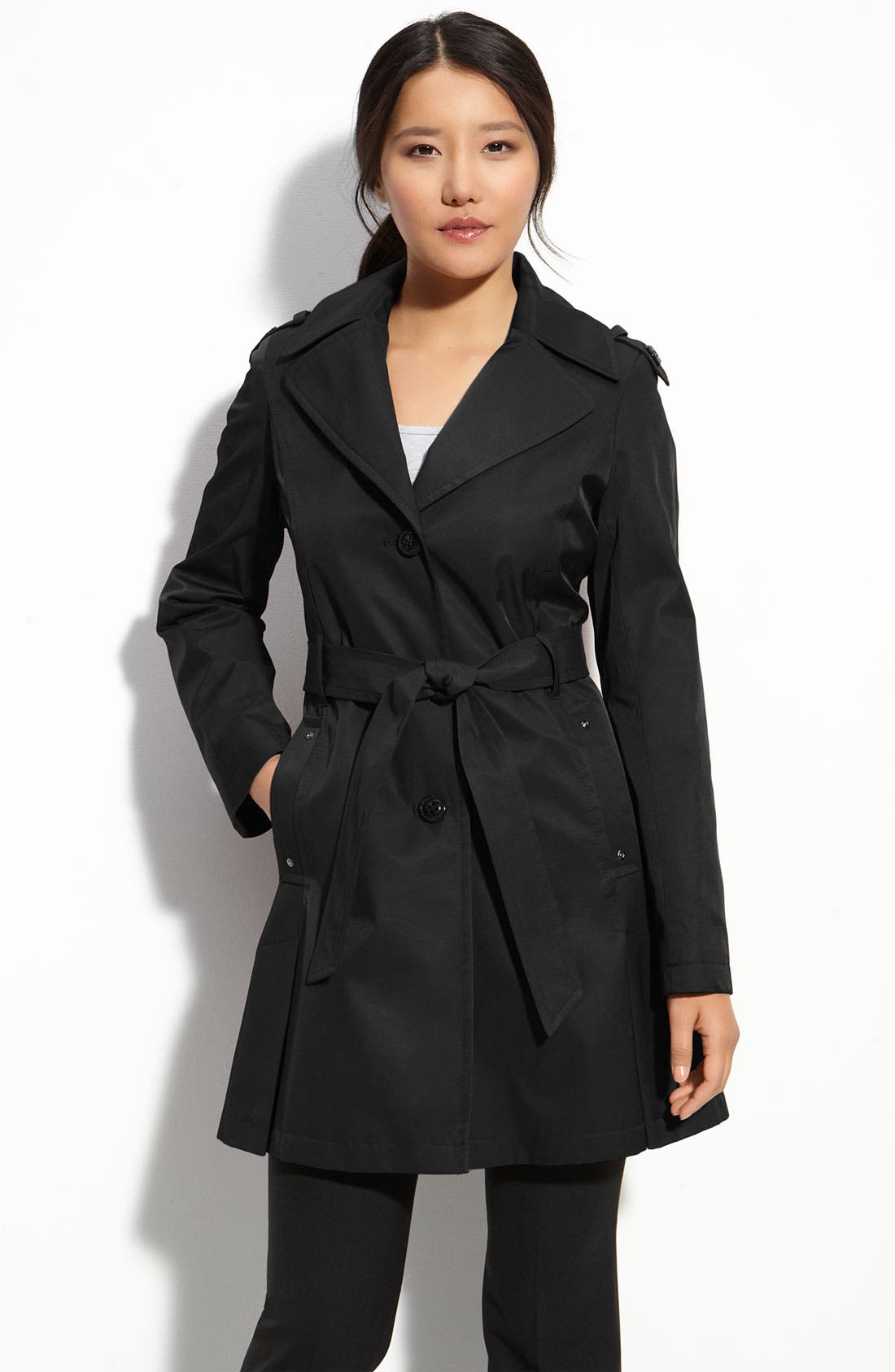 DKNY Single Breasted Trench Coat Nordstrom