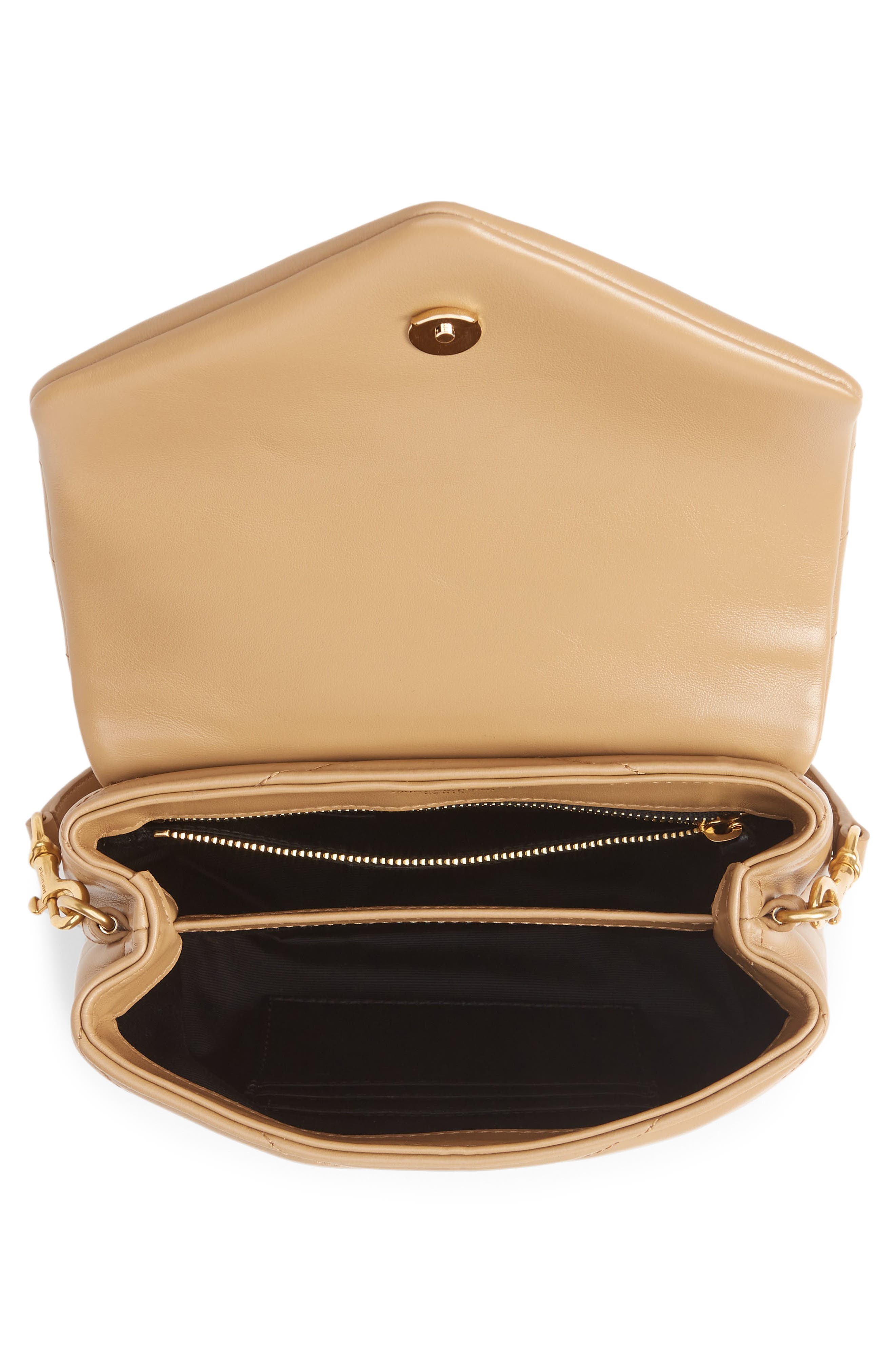 toy loulou matelassé leather crossbody bag