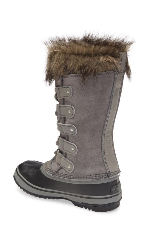 SOREL SOREL JOAN OF ARCTIC FAUX FUR WATERPROOF SNOW BOOT
