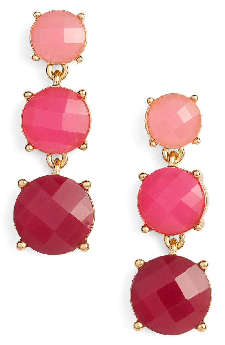kate spade new york 'smell the roses' linear drop earrings | Nordstrom