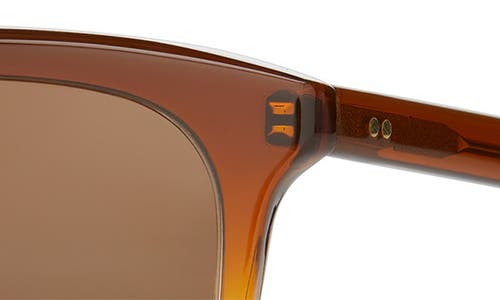 Toms Charmaine 54mm Square Sunglasses In Cappuccino Champange Fade
