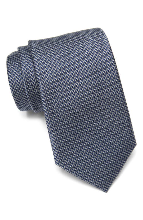 Nordstrom Parker Silk Tie in Silver Blue at Nordstrom