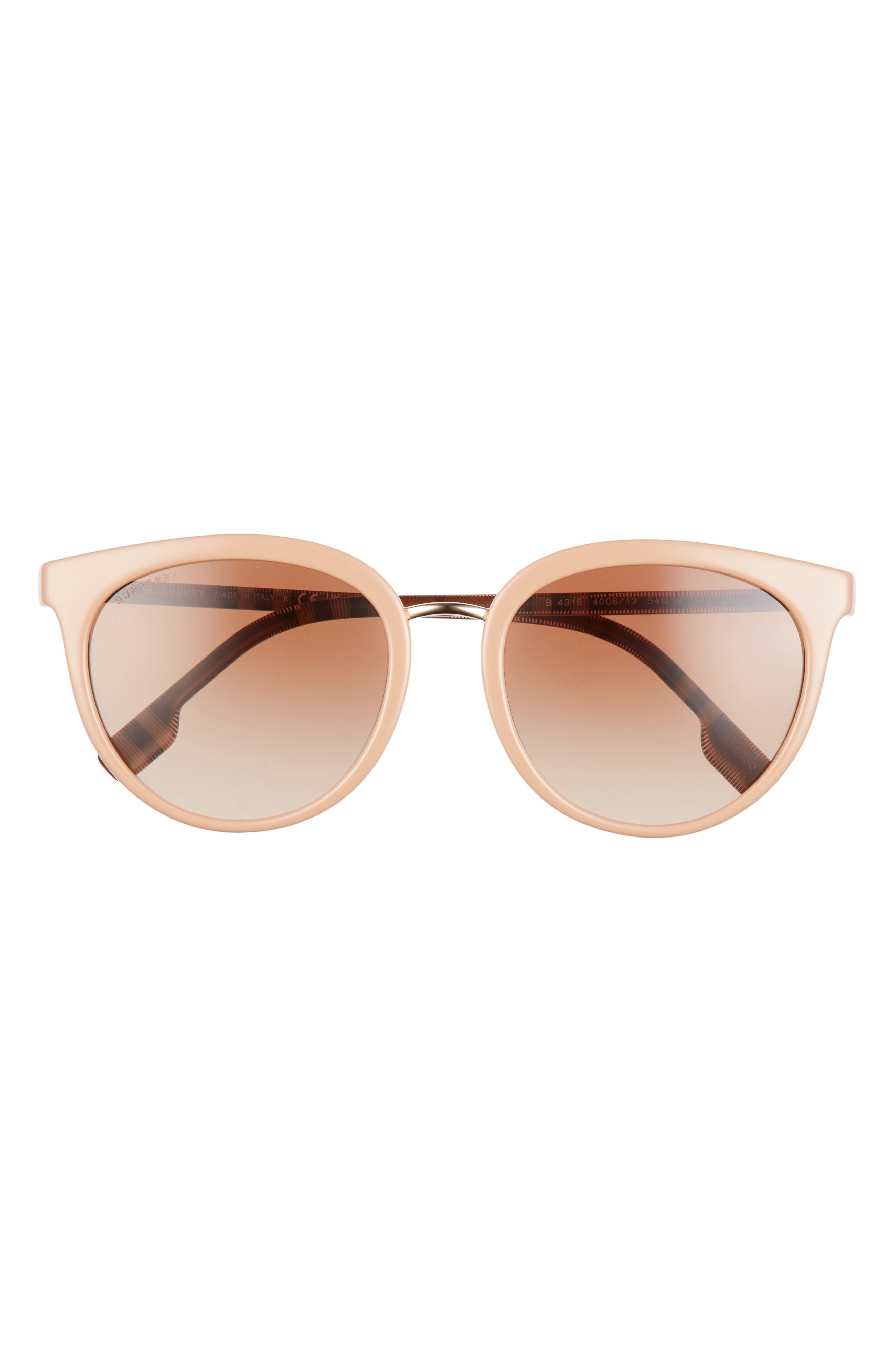 burberry 55mm cat eye sunglasses