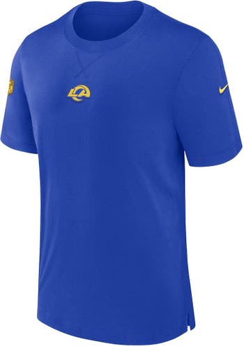 Nike Men's Nike Royal Los Angeles Rams 2023 Sideline Performance T-Shirt