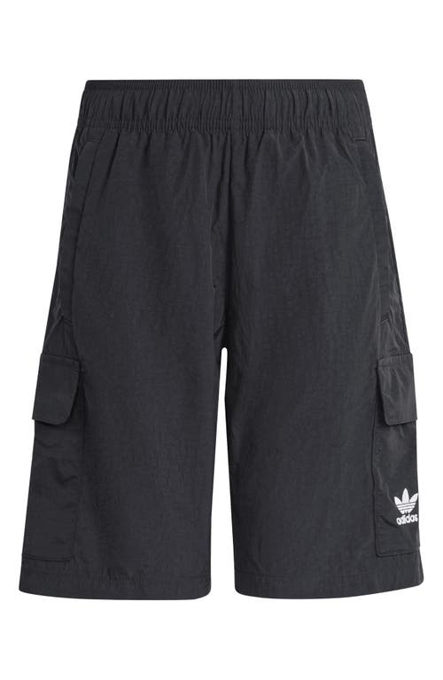 adidas Kids' Cargo Shorts in Black at Nordstrom