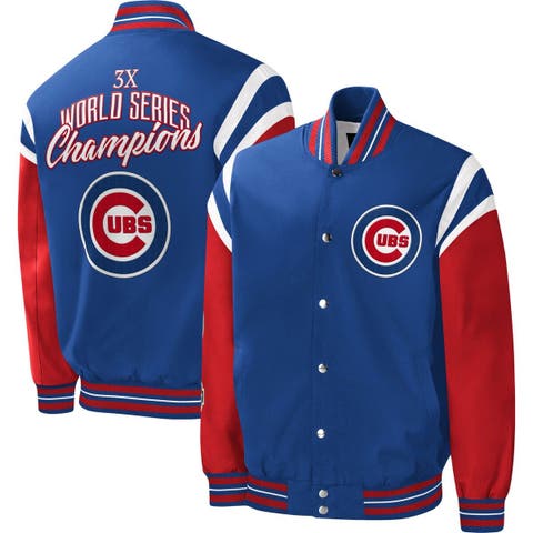 Men's G-III Sports by Carl Banks Black Chicago White Sox Title Holder Full-Snap Varsity Jacket Size: Small