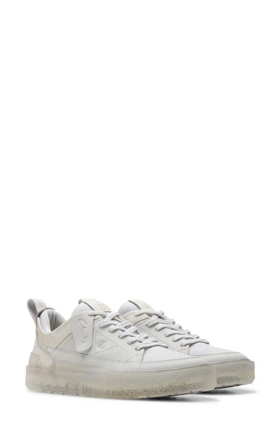 Shop Clarks (r) Somerset Lace Sneaker In Off White Nubuck