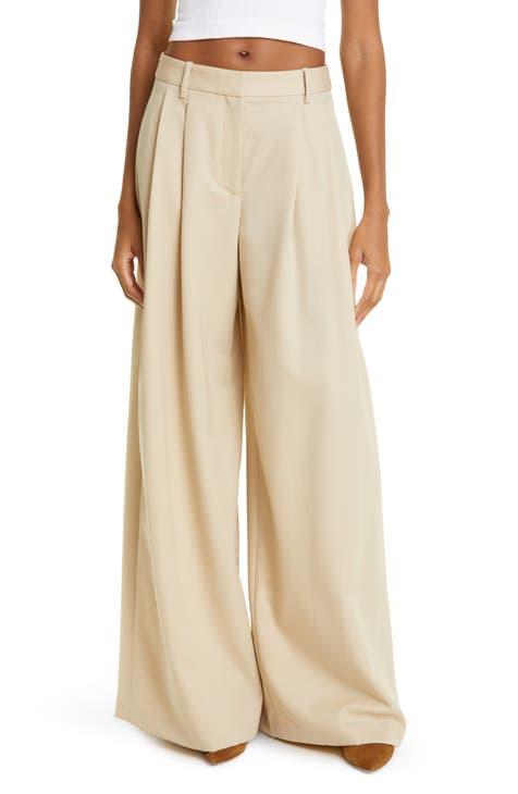 Women's 100% Wool Wide-Leg Pants | Nordstrom