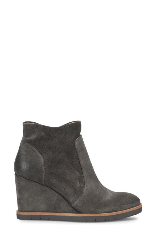 Söfft Maguire Waterproof Wedge Bootie In Titan Grey