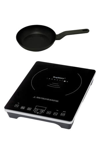 Shop Berghoff Induction Stovetop & Leo Frying Pan Set In Black/grey