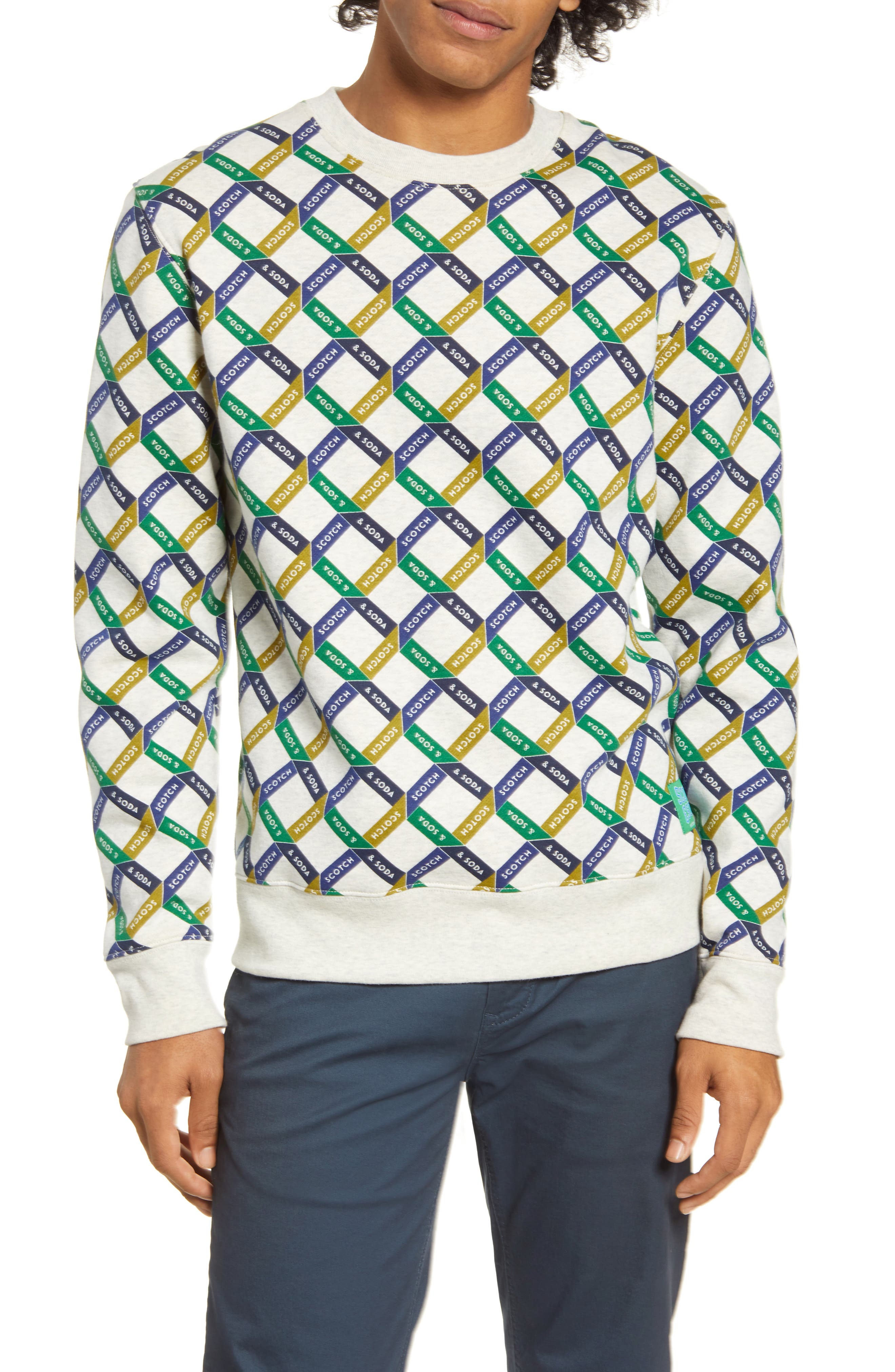 scotch and soda logo sweater