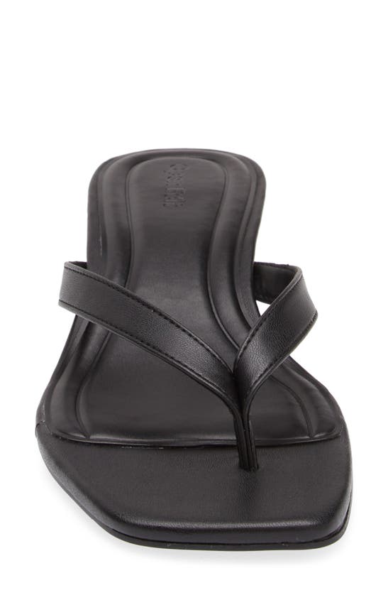 Open Edit Tori Kitten Heel Sandal In Black