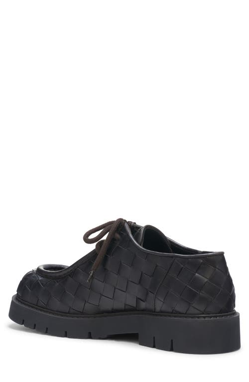 Bottega Veneta Haddock Intrecciato Leather Derby Shoes In 2113 Fondant