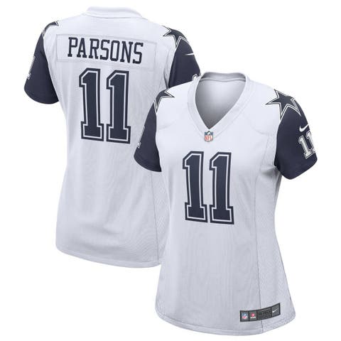 Women's Profile Micah Parsons Navy Dallas Cowboys Plus Size Player Name & Number Pullover Hoodie Size:3XL