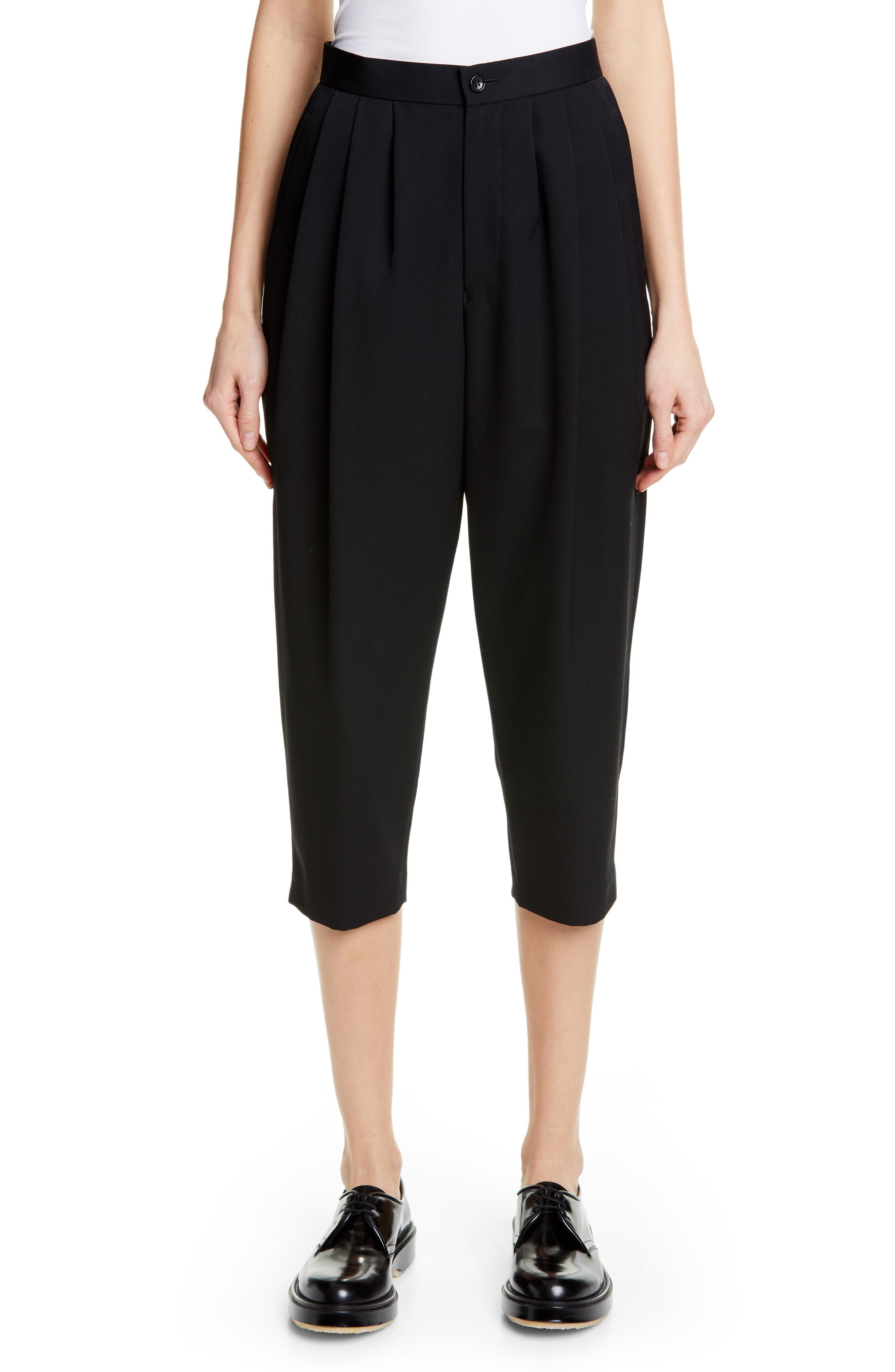 comme des garcons skirt pants
