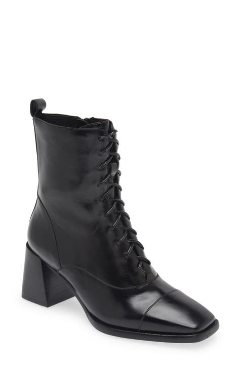 Women's Block Lace-Up Boots | Nordstrom