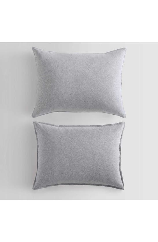 Calvin Klein Washed Percale Duvet & Shams Set In Blue