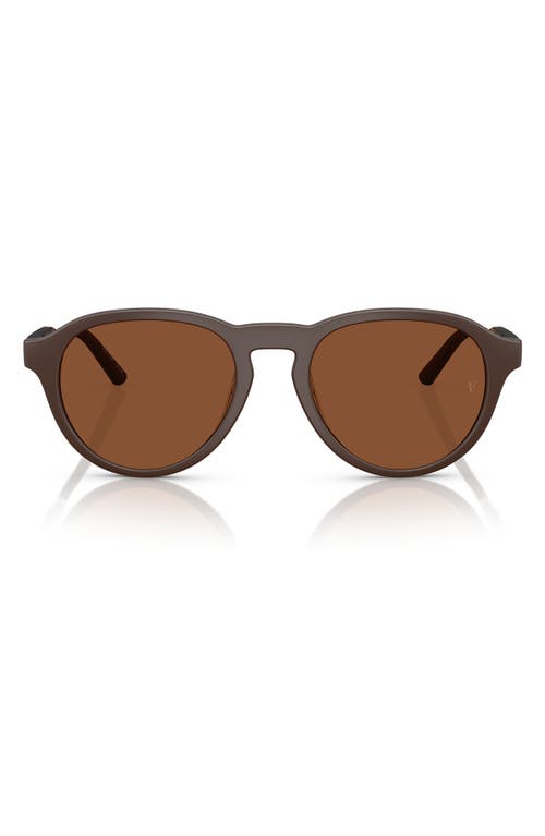 Oliver Peoples X Roger Federer 51mm Phantos Sunglasses In Red