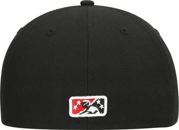 Men's Rocket City Trash Pandas New Era Black Authentic Collection Team  Alternate 59FIFTY Fitted Hat