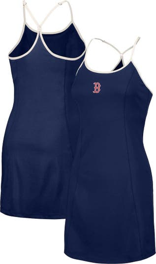 Boston Red Sox Lusso Women's Nakita Strappy Scoop Neck Dress - Navy
