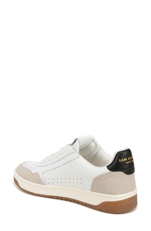 Shop Sam Edelman Harper Sneaker In White/black