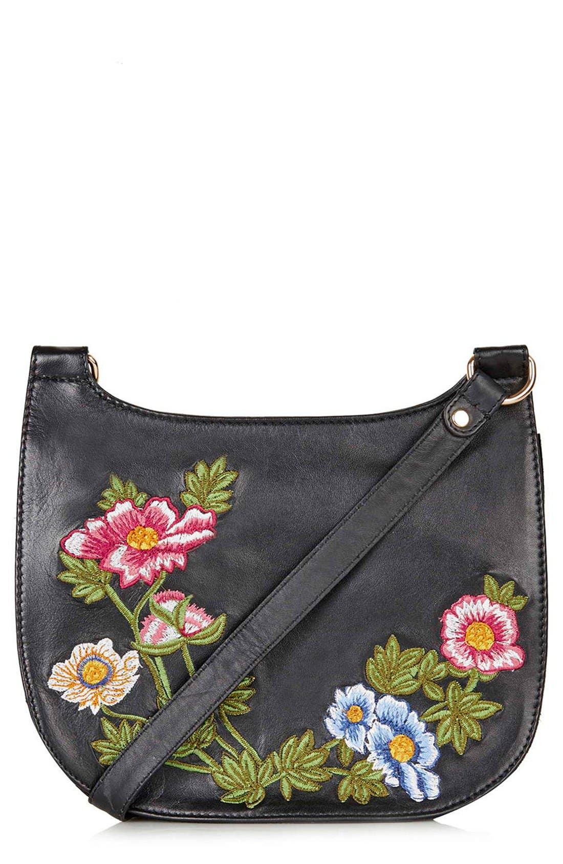 topshop embroidered bag