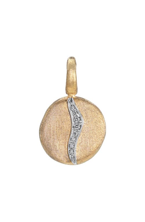 Marco Bicego Jaipur 18K Yellow Gold Small Diamond Accent Pendant in Yellow-White at Nordstrom