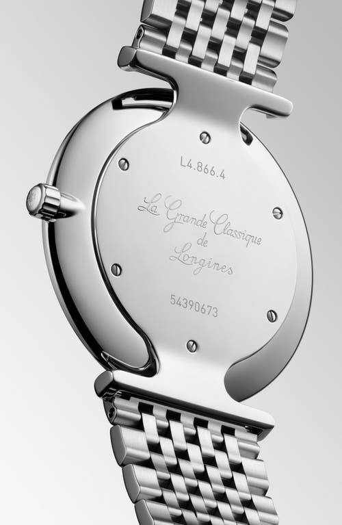 LONGINES LA GRANDE CLASSIQUE DE LONGINES BRACELET WATCH, 38MM