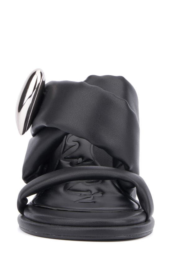 Olivia Miller Lovey Dovey Sandal In Black