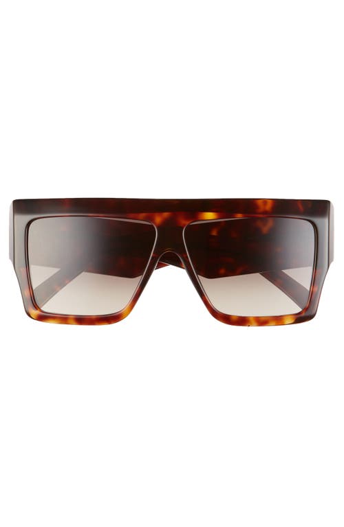 Celine Woman Sunglass Cl40092i In Dark Havana/gradient Brown