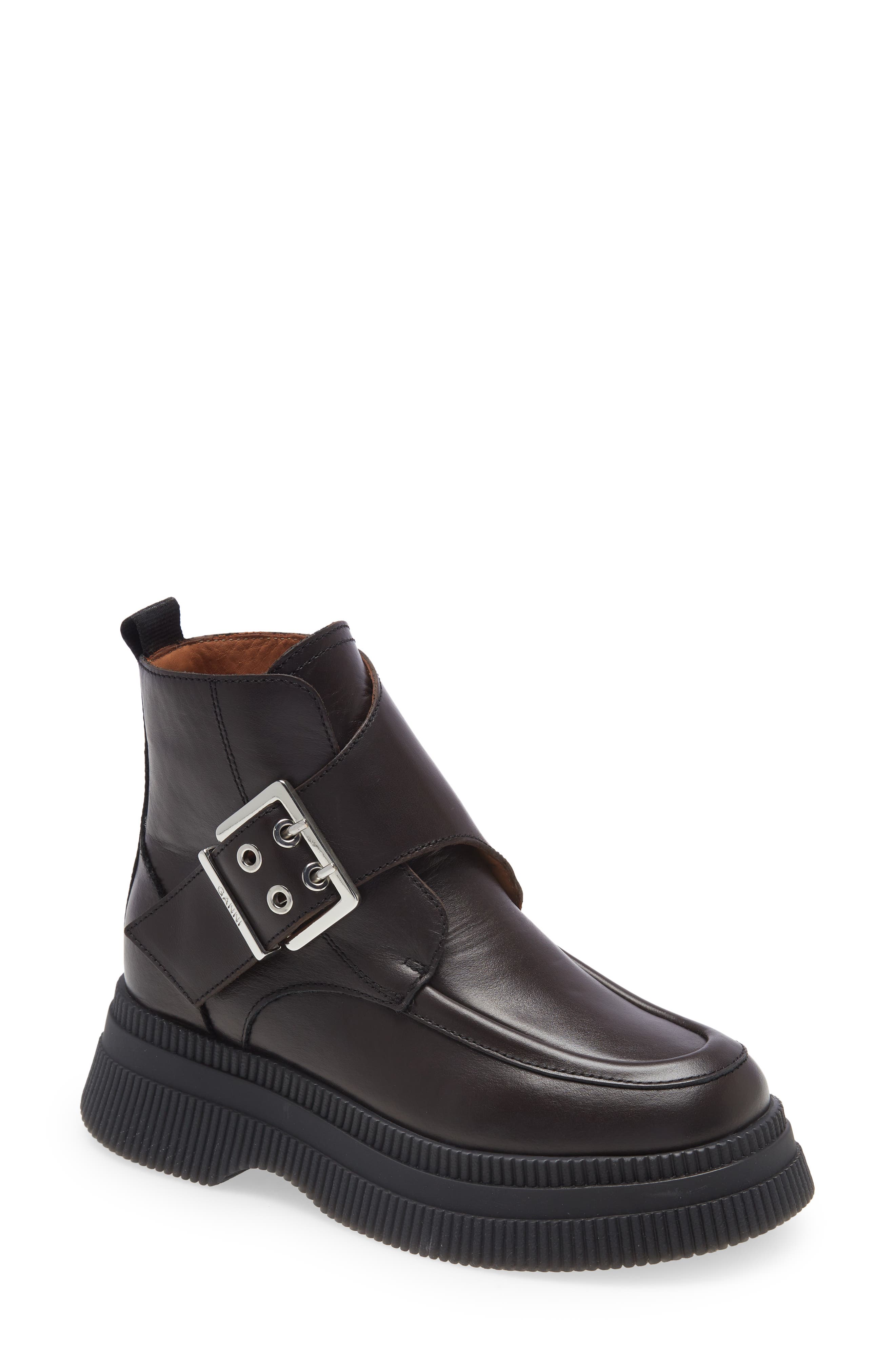 Ganni Leather Boot