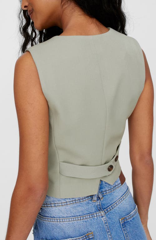 Shop Nasty Gal Essentials Vest In Sage