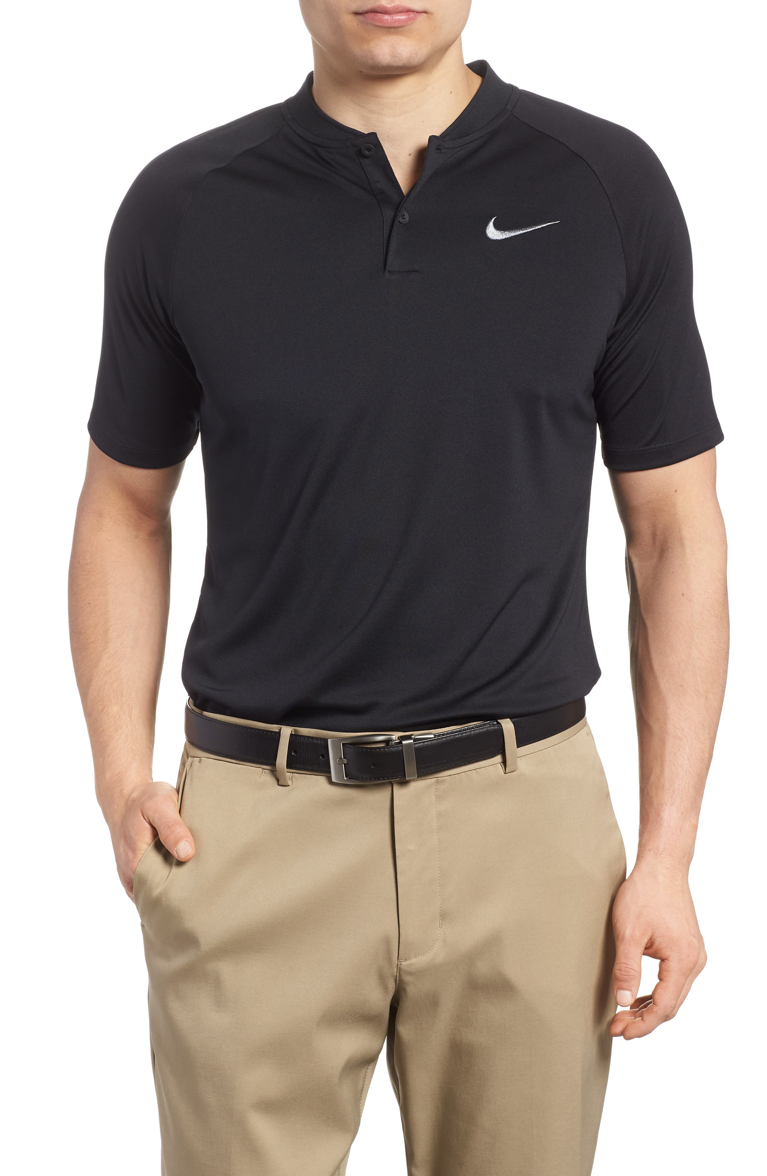 nike dri fit momentum polo