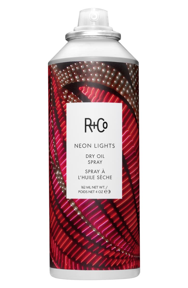 R+CO Neon Lights Dry Oil Spray, Main, color, NO COLOR